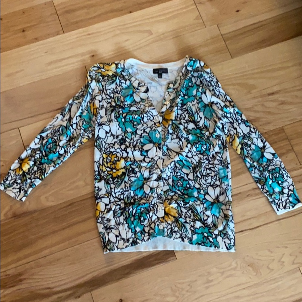 Floral cardigan